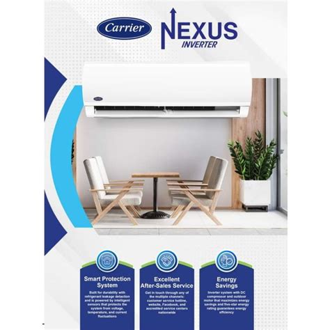 carrier nexus inverter review|CARRIER NEXUS 2023 MODEL 1HP TO 2HP SPLIT TYPE .